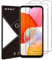 NOVAGO Compatible avec Samsung Galaxy A14 4G/A14 5G -Pack de 2 Films Protection vitre écran Verre trempé Solide 9H