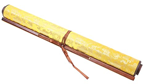 COHEALI Scroll-Wandbehang 1stk Kalligraphie- Wandleuchte Kalligraphie- Bildlauf Japanische Kalligrafie Lange Schriftrolle Chinesische Xuan- Papierrolle Sumi- Schüttgut Stock