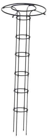 JISADER Treillis d'obélisque de Jardin, Cadre d'escalade de Jardinage, Support de Plante en Pot Durable, Support de Fleurs pour Fleurs, Plantes grimpantes, 210 cm de Hauteur