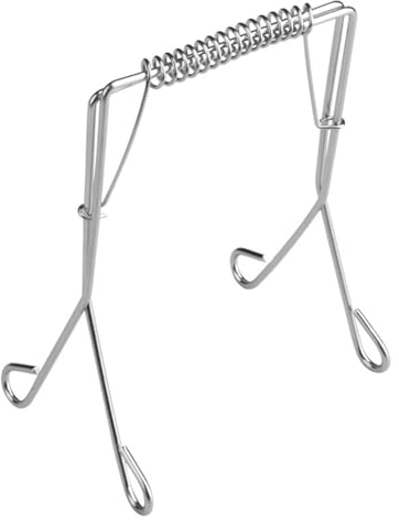 Fizepgo Roulade Clamp - Stainless Steel Hook Shaped BBQ Tongs for Grilling | Strong Grip Barbecue Clamp for Cooking Serving Grill BBQ, Kitchen Gadgets