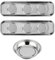 HAPPOW Juego de 3 bandejas magnéticas para taller, 226 x 65 x 28 mm, bandeja magnética rectangular, bandeja magnética redonda de 3 pulgadas, soporte magnético de acero inoxidable para herramientas y