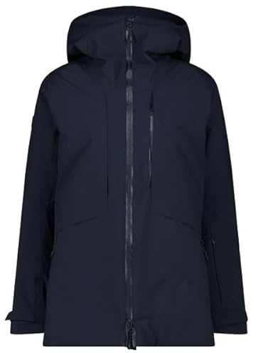 CMP Damen Jacke im Loose-Fit für Ski und Snowboard Black Blue - D42