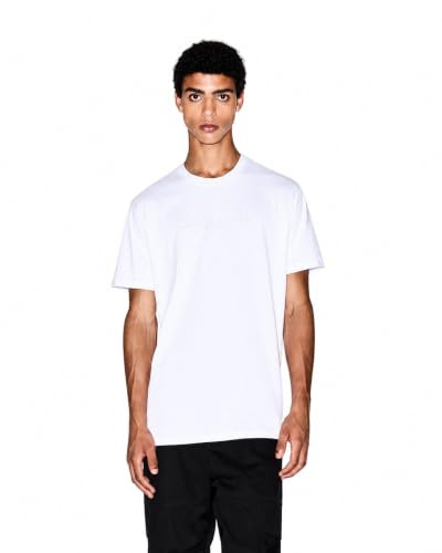 Armani Exchange Herren Short Sleeve Front Milano-New York Logo Lettering T-Shirt