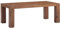 Woodkings Esstisch Osbon | Schlichter Holztisch 200x100 cm | Küchentisch aus Akazie I Massive Esszimmer Möbel I Kubischer Tisch für Esszimmer und Küche
