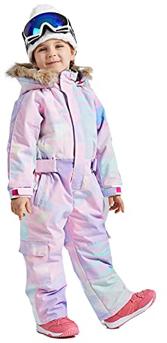 BUMDEEP Kinder Baby Einteiler Schneeanzug Overall Skianzug Jacken Mäntel Jumpsuits Winter Outdoor Wasserdicht Snowboarden