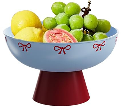 Moxeupon Frutero – Frutero con desagüe – Cesta de goteo creativa como decoración de mesa para cocina, salón, camping, picnic, al aire libre y casa de vacaciones