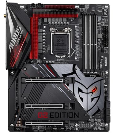Schede madri Fit For Gigabyte Z490 AORUS ULTRA G2 supporta CPU I9-10900K I7-10700 I5 10400 I3-10300 LGA1200 DDR4 4400MHz M.2 NVME PCIe 4.0