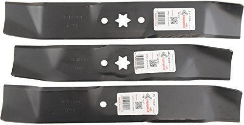 Set of 3, Made in USA, Ersatz Klingen für MTD 7420611, 9420611, 7420612, 9420612. Hat Zwei 16 1/10,2 cm Klingen, One 14 3/40,6 cm