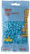 Hama Perlen 207-49 Bügelperlen Beutel mit ca. 1.000 Midi Bastelperlen mit Durchmesser 5 mm in Azurblau, kreativer Bastelspaß für Groß und Klein, Azure