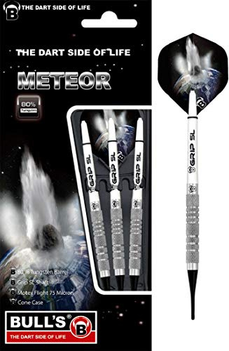 Bull's Meteor Mt2 Soft Dart 20g, Silber,