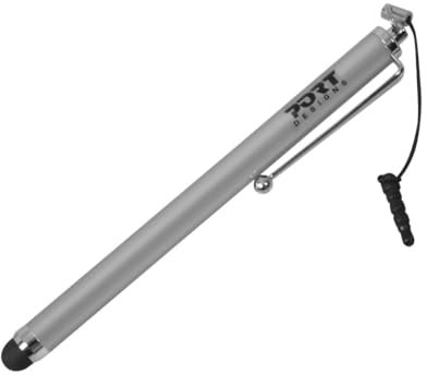 Port Connect Stylet pour Tablette Tactile pc ou Smartphone Stylus Argent