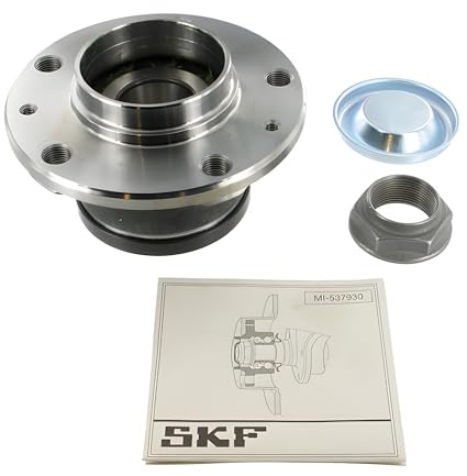 SKF Radlagersatz mit integriertem ABS-Sensor VKBA 3698 Position Hinterachse Höhe 103 mm Länge 151 mm Breite 154 mm - OE-Qualität