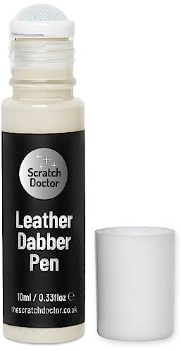 Scratch Doctor Leather Repair Pen Scratch Remover Colour Repair for Leather Faux Vinyl Furniture Sofas Car Seats Shoes Bags (Cream)