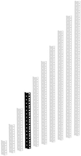 Adam Hall 19 Parts 61535 B 8 - HD Rackschiene schwarz 8 HE