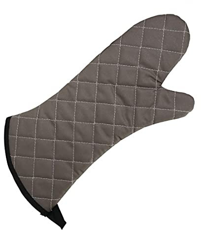 Vogue Flame Retardant Oven Mitt Tan - 430mm 17