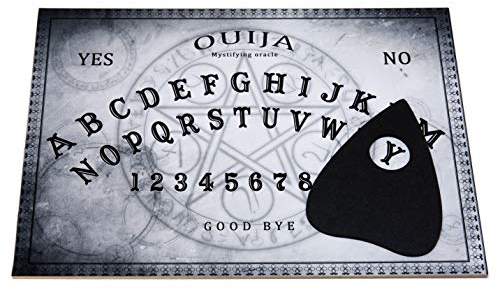 Hölzernes Ouija Brett Hexenbrett mit detaillierten anweisungen Brettspiel