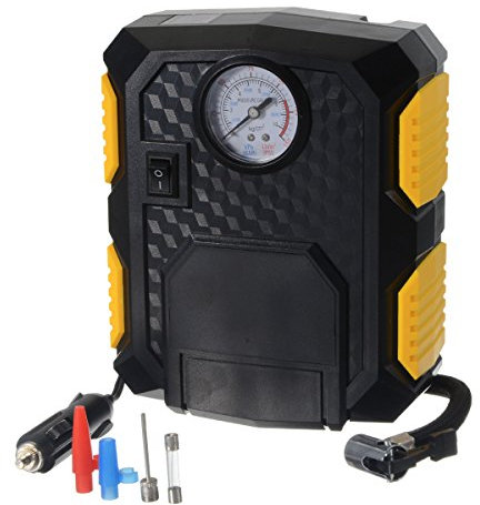 Alamor 12V 150PSI 120W Autoreifen Inflator Gummi Boot Luftkompressor Pumpe 19 Zylinder Zeiger