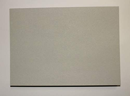 25 Stück Graukarton Format DIN A2 (420 x 594 mm) 0,5mm starke Graupappe Sonderformate des Maschinengraukartons ist auf Anfrage möglich