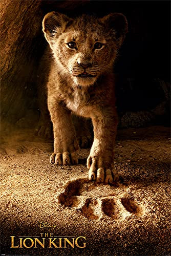 Lion King, The - Movie - Future King - Filmposter Movie - Poster - Größe 61x91,5 cm + 1 Packung tesa Powerstrips® - Inhalt 20 Stück