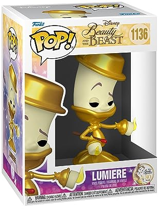 Funko Pop! Disney: Beauty And The Beast - Lumiere - Lumière - die Schöne und das Biest - Vinyl-Sammelfigur - Geschenkidee - Offizielle Handelswaren - Spielzeug Für Kinder und Erwachsene - Movies Fans