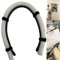Universal Adjustable Shape Drain Hose Guide Assembly Fits All Drain Hose, Flexible Laundry Tub Washing Machine Discharge Hose Clip Hose Holder - You can Mold it to fit Your Needs.