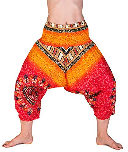 PANASIAM Aladin Pants 3/4, Maoi_orange, M