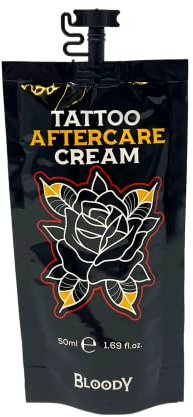 Bloody Aftercare Cream - Vegan - 30ml - INKgrafiX® Deutschland - STUDIO - IG60549 - Tattoo Creme Pflege Tattoopflege Hygiene Care