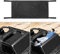 CKPEOR Auto Dach Sonnenschutz Mesh Shade Top Abdeckung Auto Bett Rest für 1997-2022 Jeep Wrangler TJ, JK, JKU, JL, JLU, Schwarz