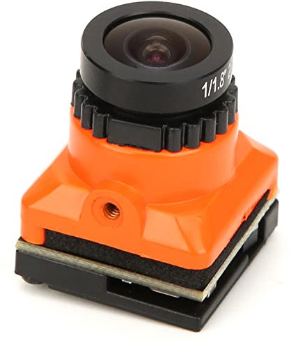 VGEBY Mini FPV Racing Drone Kamera, RC Drone High Definition Kamera 1500TVL 2,1 MM Objektiv OSD für FPV Quadcopter Drone Orange