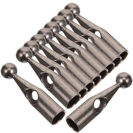 Yardwe 10 Pezzi Ombrelli Per La Pioggia Riparazione Forniture Per Ombrello Ombrello Da Pioggia Coda Tallone Ombrello Di Ricambio Coperture In Osso Parti Di Ombrello Pieghevole Piccolo