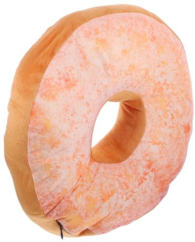 Mikinona Donut-Kissen Mit Plüschhülle – Super Bequemes Donut-sofakissen 40 cm – Für Zuhause Büro Autodekoration
