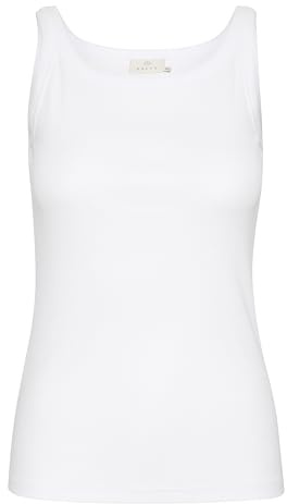 KAFFE Damen Jersey-Top ärmellos KACARNA Damen Jerseytop Basic Sommer Casual Tank Top Unterhemd Shirt Ärmellos U-Ausschnitt Blusentop Ärmellos