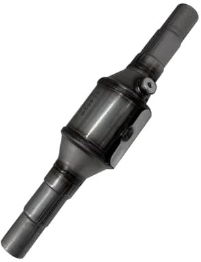 ANBOO Universal Katalysator EURO 3 Norm für alle Benzinmotoren Universell 2000ccm 490mm Katalysator Reiniger Auspuffrohr mit Stufenrohr Ø 45/50/54 mm