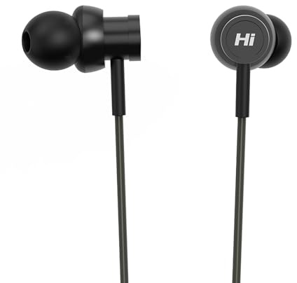 HiFuture HI5 USB-C Kopfhörer mit Mikrofon, Hi-Res Sound, Schwarz