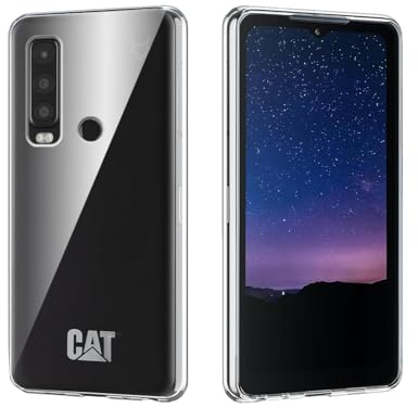 Fixgut® Hülle kompatibel mit CAT S75, Soft Case aus TPU Schutzhülle – Crystal Clean