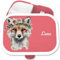 Kinder Campus Mepal - Fuchs - Brotdose mit Fuchsmotiv | Geschenk zur Einschulung, Kindergarten oder Krippe | Für kleine Fuchsliebhaber | Brotbox mit Name personalisierbar - 750 ml - Rosa - junge