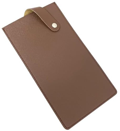 Yuiturt Knife Guard,Cleaver Knife Cover, PU Leather Knives Sheath, Waterproof Knife Protetive Cover for Knives, Protetive Cover for Wide Knives and Meat Cleaver, Kitchen Protection Accessories, Brown
