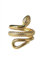 Positiva Jewelry Schlangenring aus 18K Vergoldetem Edelstahl für Damen | Symbol für Erneuerung & Kraft | Wasserfest und Größenverstellbar | Kein Abfärben und Anlaufen | Inklusive eleganter Ringbox