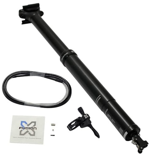 X-Fusion Manic Integra YB2688-N Sattelstütze mit Fernbedienung, 34,9 x 437,5 mm, T: 150 mm
