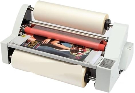 Laminateur, Machine de stratification, laminateur de rouleau de Film V350, taille A3, Machine de laminage à chaud à quatre rouleaux, contrôle électronique de la température, Mode de chauffage par pair