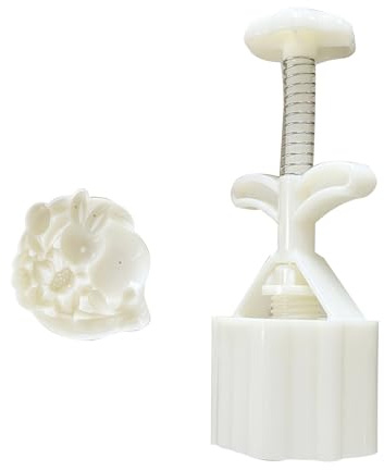 HINAYOSAN Moules à dessert Moule à gâteau Moule à gâteau en forme de lapin en ABS Texture Outil de dessert Cadeau pour gadget de cuisine professionnel