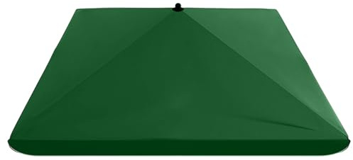 Toldo rectangular de repuesto para sombrilla de patio, 4 varillas, lona para uso en exteriores (azul 1,8 x 2,2 m)