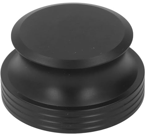 Vinylgewicht Plattenspieler Stabilizer, Aluminium Tonarmwaage Antiskating Gewicht, LP Schallplattenklemme - Verbesserte Klangqualität, Präzisen