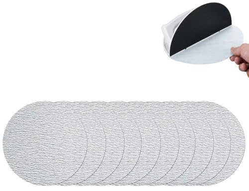Papier a Poncer FORMVERSITY, 9 Pouces Papier Abrasif Remplaçables Papier de Verre, Papier Abrasif Remplaçables pour Le Travail Du Bois Les Murs (Maille 240)