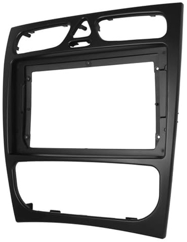 pour Benz Classe C W203 2002 2003 2004 Autoradio Fascia DVD Stéréo Cadre Plaque Adaptateur Montage Tableau Bord Installation Lunette Garniture Kit KISSGPIPOL
