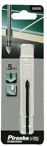 Piranha Tile and Glass Drill Bit, 5 mm
