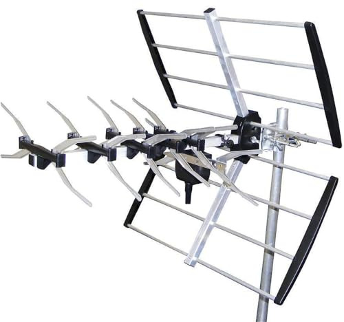 High Gain TV Aerial - 28 Element UHF Wideband 4G/LTE - Outdoor Rated - Freeview HD Compatible