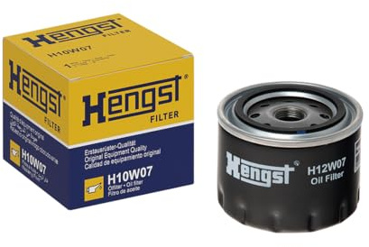 HENGST - Ölfilter H12W07 - Öl-Anschraubfilter für KFZ | Hochwertiger Motorölfilter für KFZ mit Otto- oder Dieselmotor - Robuster Ölfilter mit hoher Schmutzaufnahmefähigkeit