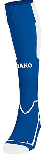JAKO Stutzenstrumpf Lazio, Größe:3 (35-38), Farbe:royal/weiß