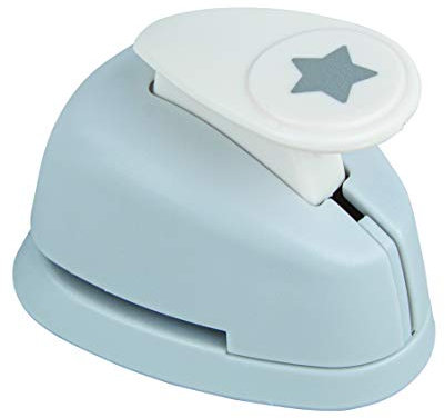 Rayher Motivstanzer Stern, ø 9 mm – 3/8 Zoll, geeignet für Papier/Karton bis zu 200g/m², 69155000